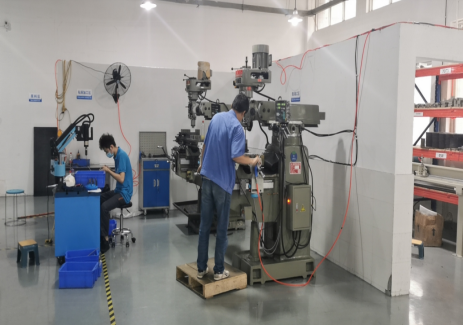 数显铣床铣削加工