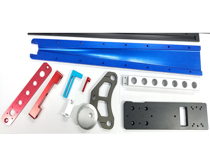 CNC机加完成后黑色/本色/彩色定制/硬质阳极氧化处理